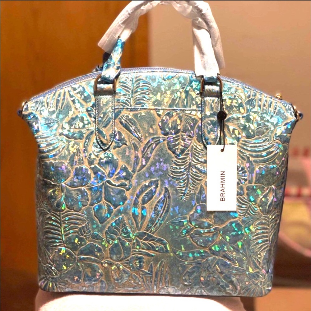 BNWT Brahmin large duxbury with matching wallet